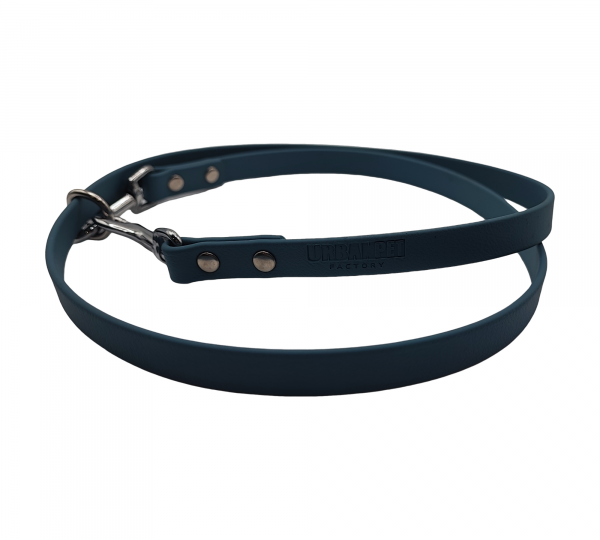 Attache bleu pétrole pour pierre à sel en Biothane – Cheval – Urban Pet Factory