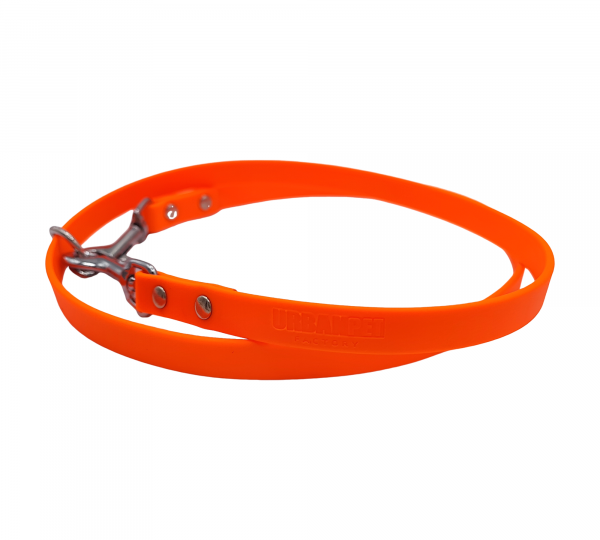 Attache orange en Biothane pour pierre à sel – Cheval – Urban Pet Factory