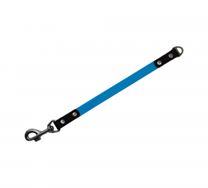 Coupleur pour chien en Biothane bleu et noir – Urban Pet Factory