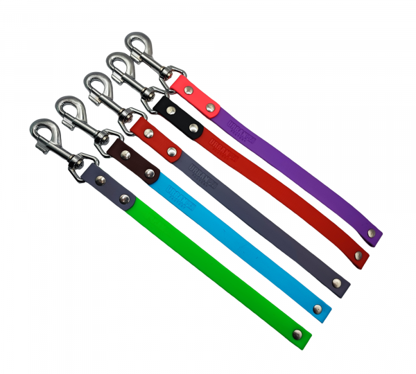 Poignées simples 19mm en Biothane pour chien – Multicolores – Urban Pet Factory