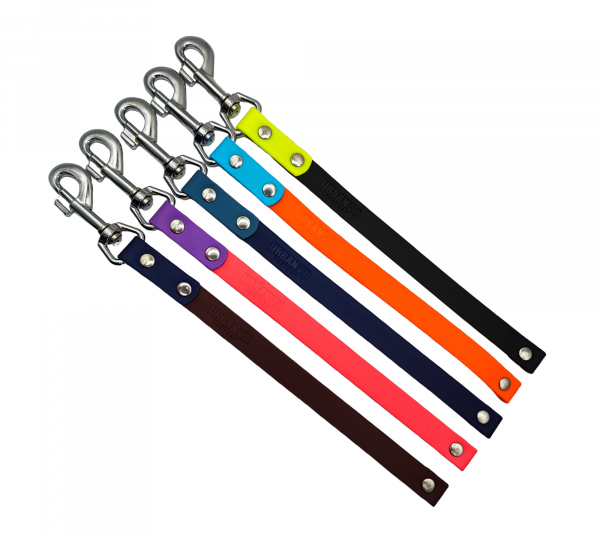 Poignées simples 19mm en Biothane pour chien – Multicolores – Urban Pet Factory