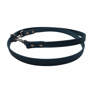 Attache pierre de sel bleu pétrole - 13mm