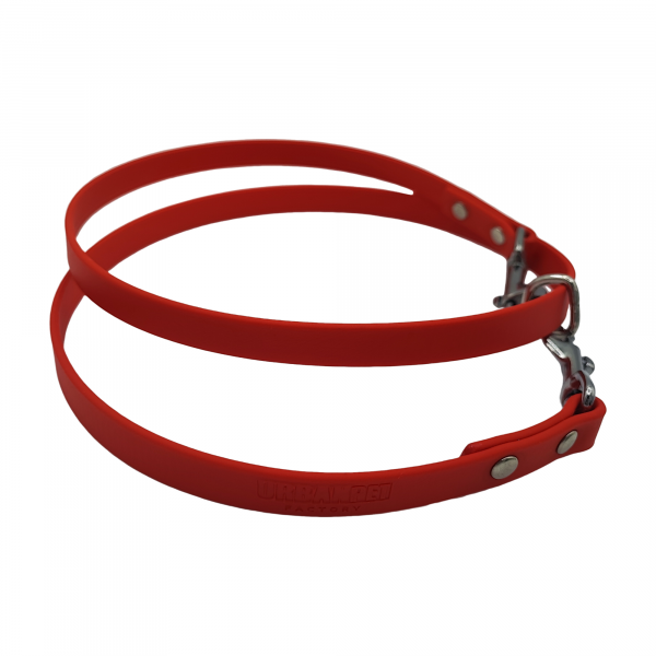 Attache pierre de sel rouge - 13mm