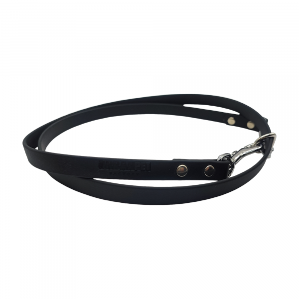Attache pierre de sel noir - 13mm