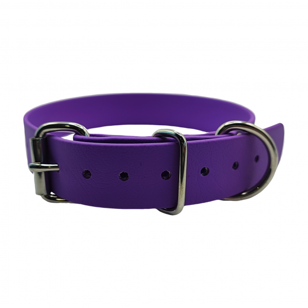 Collier L lila - BASIC (boucle rouleau, sans œillet) - 25mm