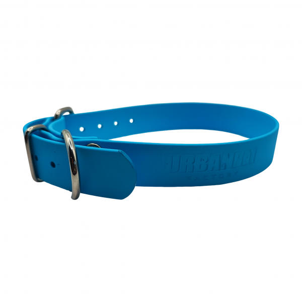 Collier L bleu ciel - BASIC (boucle rouleau, sans œillet) - 25mm – Image 2