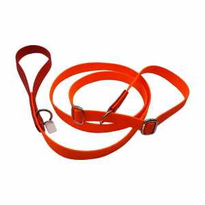 Laisse lasso orange et rouge