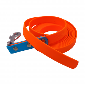 Longe sans poignée orange et bleu ciel - 3m